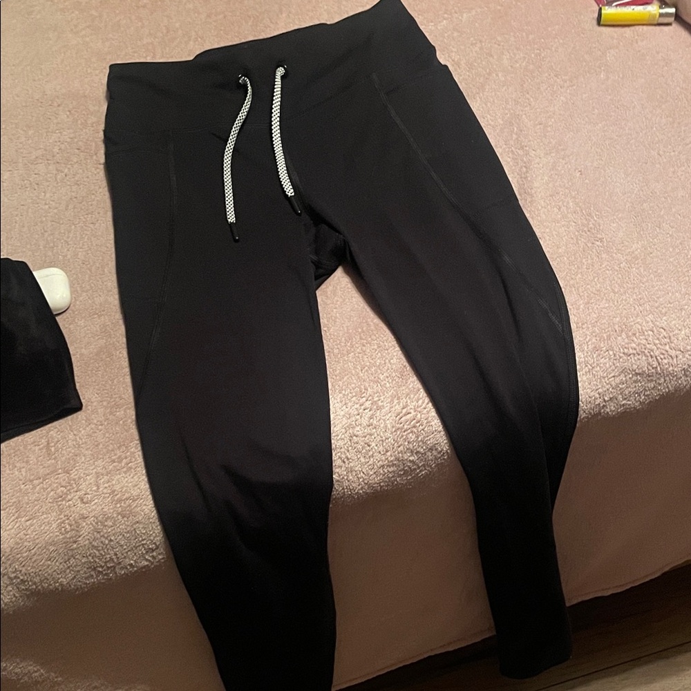 Yogalicious Lux Black Full Length Tights